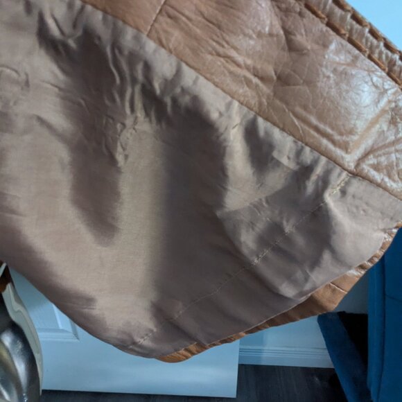 Vintage leather coat from Angola pre season sale - Picture 6 of 9